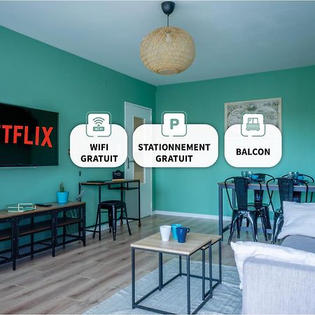 Апартаменты Le Colibri - Stationnement Gratuit - Balcon - Jusqu'A 4 Personnes Мец Экстерьер фото